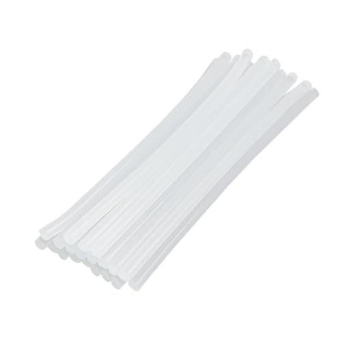 A ABSOPRO 7mm x 200mm Hot Glue Sticks Auto Body Paintless Dent Removal Repair Resin Clear (Set of 20)
