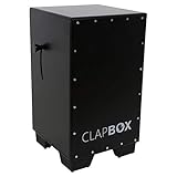 Clapbox Adjustable Snare Cajon CB50- Oak Wood, (H:50 W:30 L:30) - 3 Internal Snares