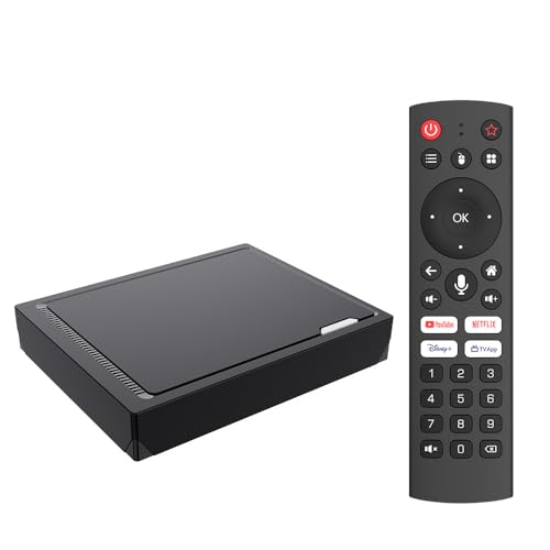 TV Box Android 14.0, 3D 8K Realtek RTD1325, Procesador Arm De Cuatro Núcleos, WiFi Dual Integrado De 2,4 GHz/5,0 GHz, Bluetooth 4.0, Compatible con H.265 Ultra HD, HDMI 2.0 Y USB 2.0 3.0.,4gb+32gb