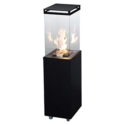 Planika Lighthouse [ Gas Fire Outdoor]: Black Cover