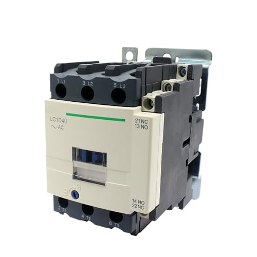 Contacteur modulaire LC1-D40 AC/DC pour protection moteur triphasé 40A