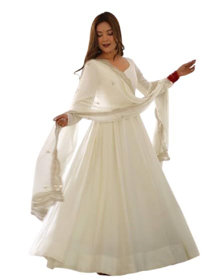 ziblon Fashion Pure ROMANSILK Fabric Fully Flare Anarkali,with DUPPTA Set,Pent Suit-picture-48
