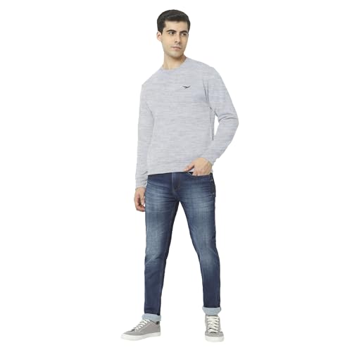 Image of HiFlyers Men's Cotton Blend Casual Crew Neck Sweatshirt