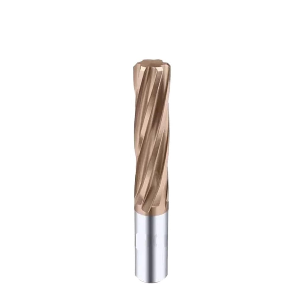 1 szt. spiralny rozwiertak z węglika spiekanego 1-12 mm | 6-ostrzowy frez do metalu o tolerancji H7 do stali, drewna i aluminium(8.0mm)