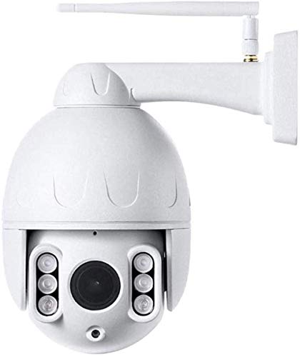 IP-Dome-Kamera Outdoor-Überwachungskamera WLAN Outdoor 4-Fach optisches Zoomobjektiv Zwei-Wege-Audio 50m IR Nachtsicht IP65 wasserdichter