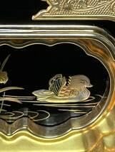 限定値下　まごころ堂　美品の箱　仏壇部品　木製　本金箔　金具付き　蒔絵　6060 まごころ堂 の箱 仏壇部品 木製 本金箔 金具付き 蒔絵 6060