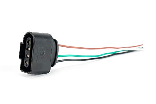 Ignition Coil Pack Replacement Connector - Wire Harness - Set Of 4 - Compatible With Volkswagen Vw & Audi 1.8T, 2.0T, 2.5L, 3.2L, 4.2L Vehicles #TOP5