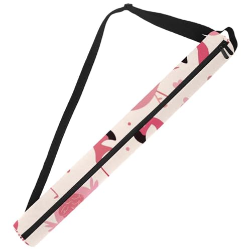 Set de bolsas enfriadoras de latas decoradas con flamencos ideal para regalar a golfistas