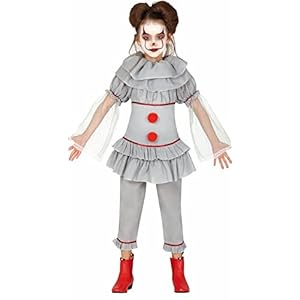 FIESTAS GUIRCA Payaso Asesino Payaso Disfraz bebé Cosplay niña