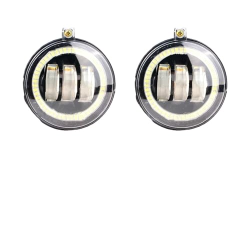 Phares antibrouillard design Angel Eye feux de jour LED haut de gamme