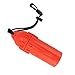 RiToEasysports Diving Dry Box, Underwater Diving Sealing Box Cylindrical Snorkeling Dry Box with Clip for Snorkeling Surfing Kayaking (Red)