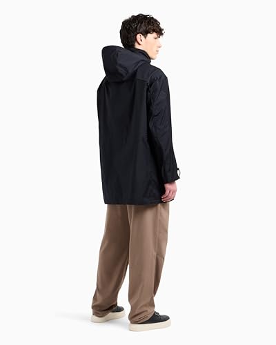 Armani Exchange Men's Stretch Trench Coat3