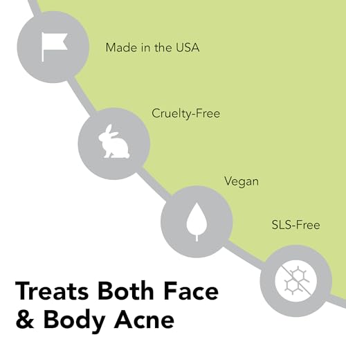 Humane BEAUTY-BPO-001 Maximum-Strength Acne Wash - 10% Benzoyl Peroxide Acne Treatment For Face, Skin, Butt, Back And Body thumb #4