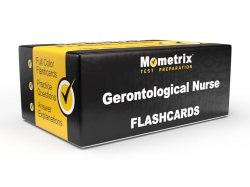 Image of Gerontological Nurse Exam Study Cards: Gerontological Nurse Practitioner Certification Review and Practice Test Questions [Full Color Cards]
