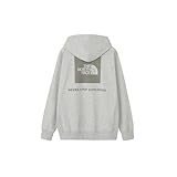 [ザ・ノース・フェイス] パーカー スウェット Back Square Logo Hoodie ミックスグレー L