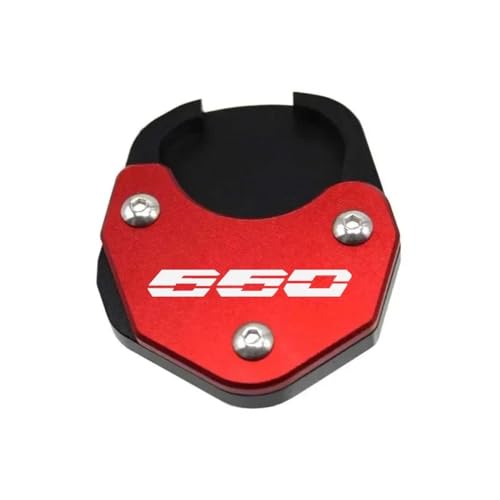 Plaque de support d'extension béquille latérale pour éviter la chute de votre Tiger 660