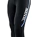 SEAC Feel Man, one-Piece Ultra-Elastic 3 mm Neoprene Wetsuit with Back Zipper for Diving, Snorkelling and Freediving, Black, X-Large