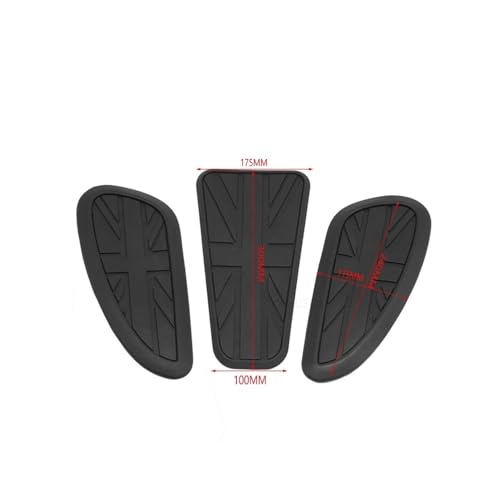 Réservoir carburant pad grip de traction Interceptor