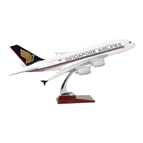 Image of Toys Uncle Diecast Aeroplane Scale Model, (46 CM A380 Singapore), Multicolor