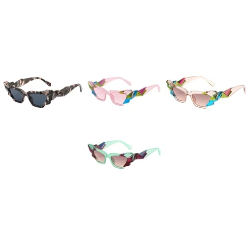 Lunettes de soleil œil de chat punk femmes steampunk protection UV400 nuances uniques - 2