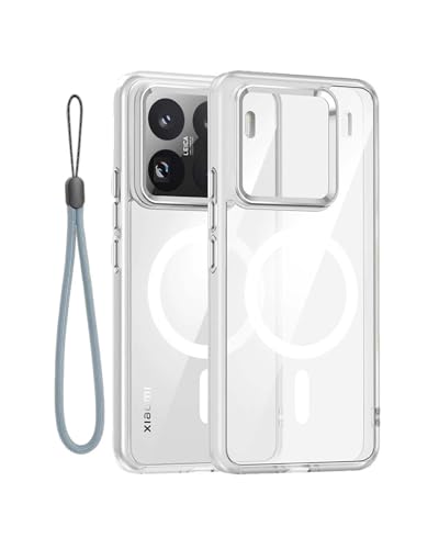 For Xiaomi 15 Pro �p �P�[�X �J�o�[ ���C�����X�[�d �Ή� YAJOJO ���^ �y�� �ϏՌ� �����h�~ ����~�� �����Y�ی� ���h�~ Xiaomi 15 Pro �Ή� �g�уP�[�X (�z���C�g)