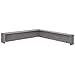 Bush Business Furniture Studio C Desk Shelf, Platinum Gray