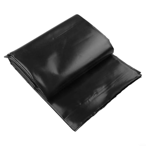 Membrana de polietileno de alta densidad para jardinería y paisajismo, viene con 10 clavos de tierra para una fácil instalación (150 x 200 cm)