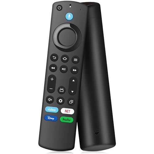 Replacement Remote for FireStick (2nd/3rd Gen), 4K Max, 4K (1st/2nd Gen), Lite, HD, Fit for Fire...