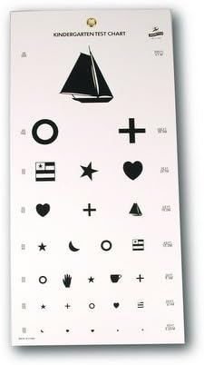 Grafco - Kindergarten Eye Test Chart - -