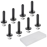 DIAMOOKY 8PCS Metal Duck Holder Compatible with 5–8mm Rail Width