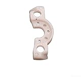 [Peso minimo, massima vestibilità] Componente in plastica bianca compatta del peso di circa 2 g con dimensioni della confezione vicino a 4 x 2 cm, progettato per mantenere intatto l'equilibrio della bobina.