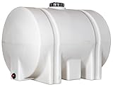 RomoTech 82123949 Horizontal with Legs Polyethylene Reservoir Water Storage Tank for Farming...