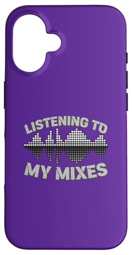 Ya en manzanajugosa.com: Carcasa para iPhone 16 Listening To My Mixes - Productor Musical Divertido