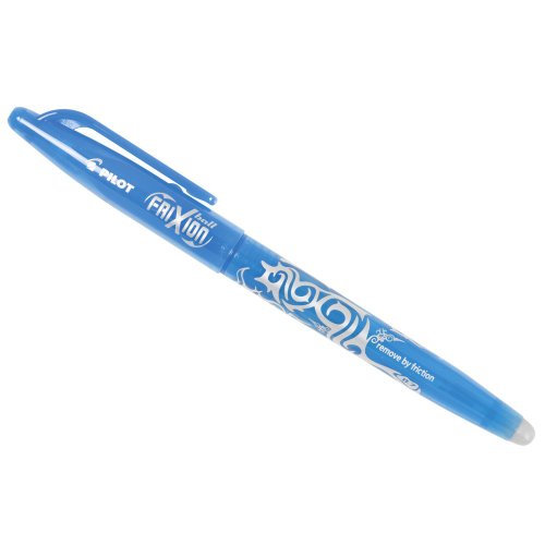 Pilot Frixion Erasable Rollerball 0.7 mm Tip (Single Pen) - Clear Blue option