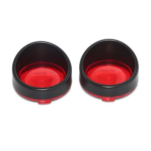 Clignotants moto de rechange avec couvre-objectifs fumés étanches