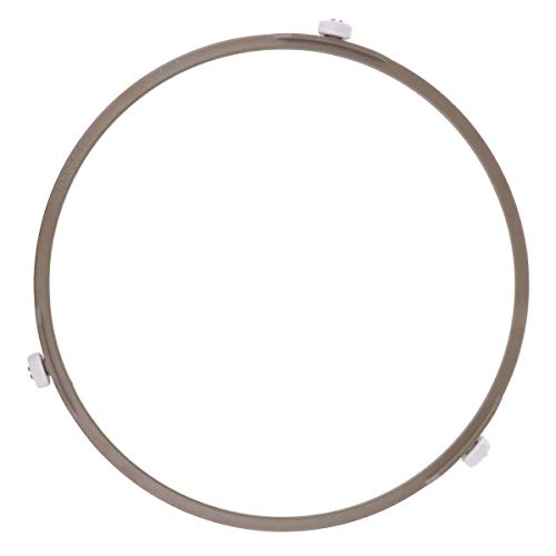 Preisvergleich Produktbild BAAQII Mikrowellen-Rollenführungsring Plattenspieler-Stützplatte 23cm drehbar