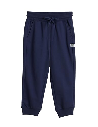 Image of Amazon Brand - Symbol Boys Cotton Rich Stretchable Knit Terry Track Pants Joggers | Age 2-14 Years