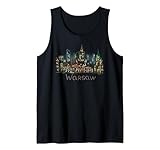 Recuerdo de Viaje de Varsovia, Polonia, Ciudad histórica, Regalo Camiseta sin Mangas