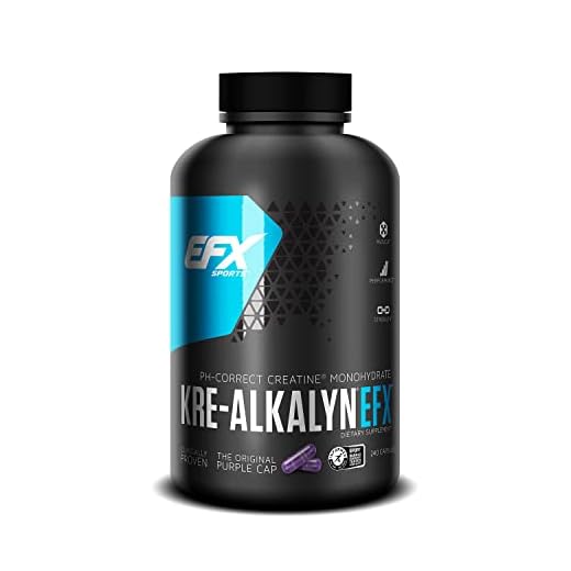 EFX Sports Kreatinkapslar, 240 kapslar