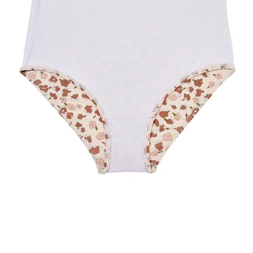 Image of Zando Girls Bathing Suit Size 2-10 Years - Cute Toddler Swimsuit Girl Adjustable One Piece Swimwear for Summer Beach Wear