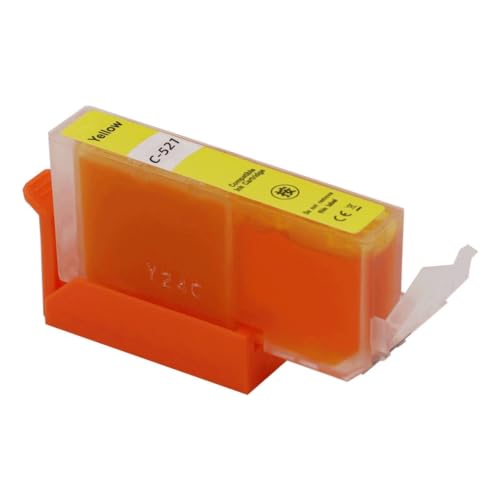 Cartouche Canon IP3600 CLI-521Y jaune pour imprimer vos dossiers scolaires et photos de famille à la maison