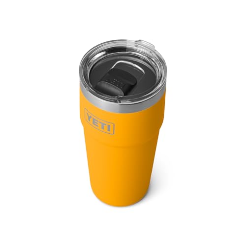Image of YETI Rambler 20 oz Stackable Tumbler, Stainless Steel, Vacuum Insulated with MagSlider Lid