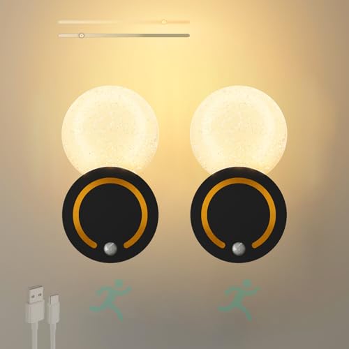 Lámparas de pared LED recargables para evitar caídas en escaleras y pasillos oscuros