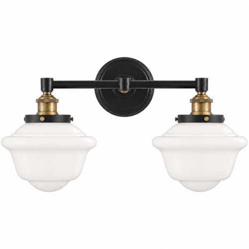 Lavagna Vanity lumière Two Light Laiton aspect ancien