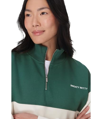 Image of Sweaty Betty Women's Revive Crop Half Zip