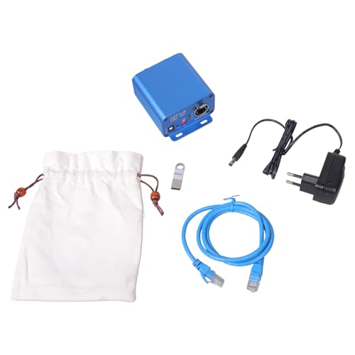 Artnet 1024 2 Puertos Convertidor Bidireccional Estándar DMX512 Salida RJ45 Para La Conversión De Señalización Iluminación La Etapa Convertidor