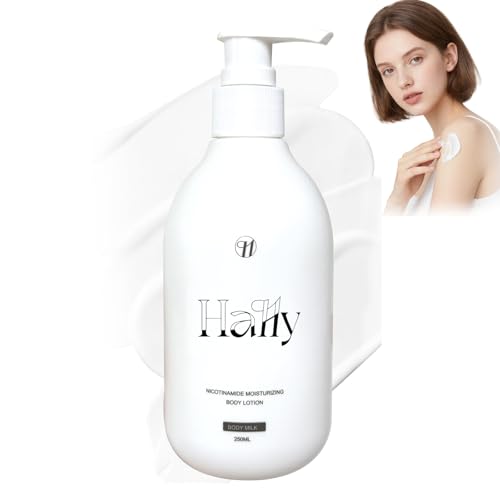 TFSUDI Hally Body Lotion, Niacinamide Formula for Dark Spots, Brightening & Moisturizing Non-greasy Formula, Deep Hydration, Bodys Lotion for Dry, Rough & Sensitive Skin, 250ml