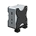 WALI Thin Client PC Mount, Mini PC Holder for Intel NUC Models, Mounting Under The Desk or to a Monitor Mount Stand (PCH002), Black