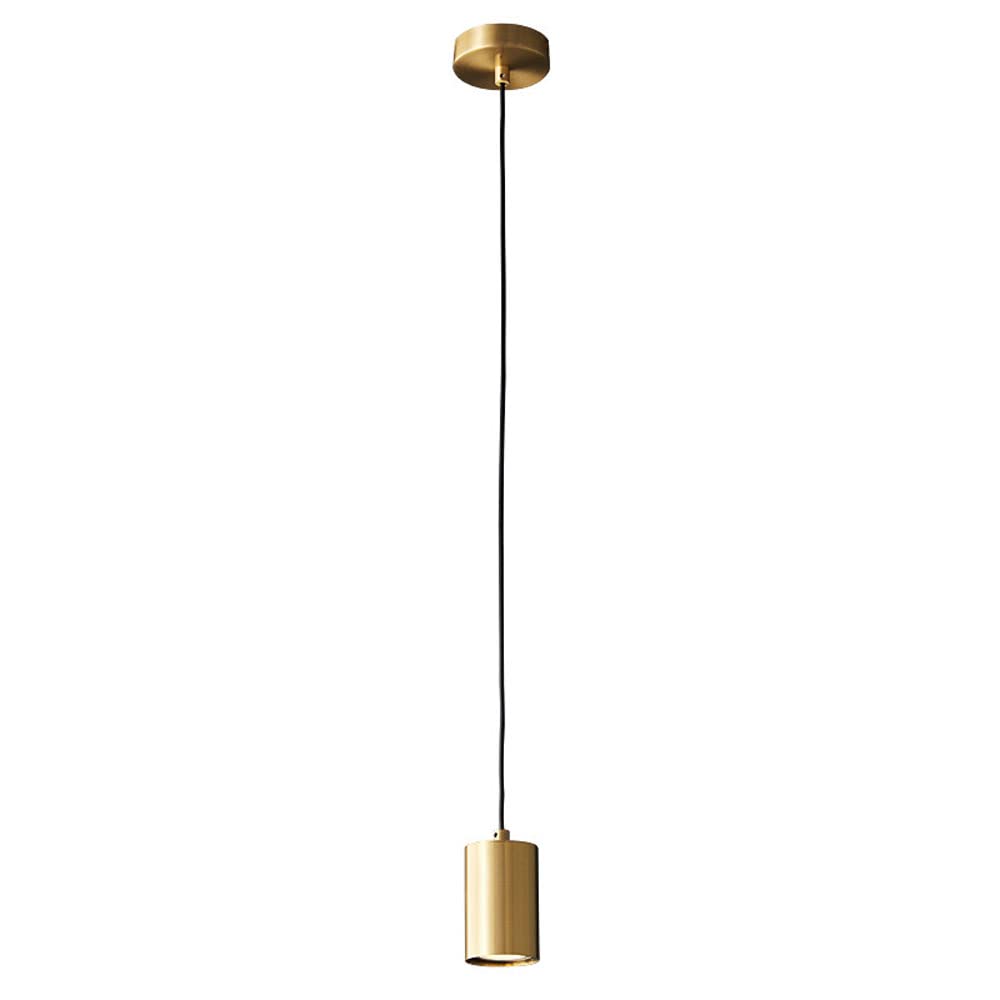 Lámpara de noche para dormitorio de estilo nórdico con casquillo Mini Cilindro GU10