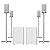 AWOL Speaker 4.2.2 All-Wireless Home Theater Sound System, 120W Upward Firing Speakers, Dolby Atmos DTS Support with Floor Speaker Stand Pair 31Inch Height Speaker Stand for Home Theater